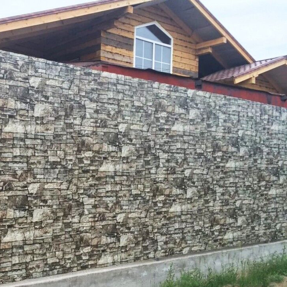 stone lookPainted rolled aluminum