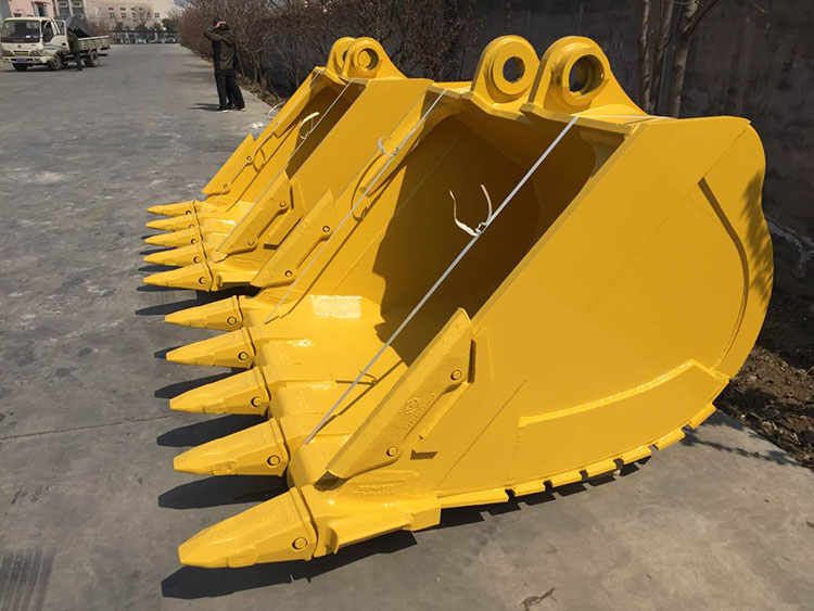 Customized excavator heavy duty rock bucket width 200mm