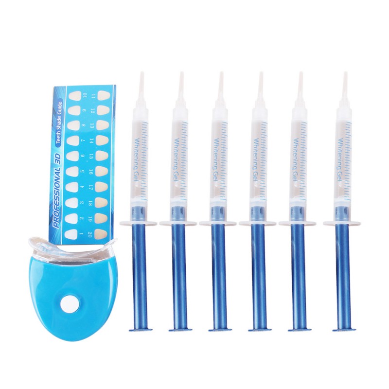 Teeth Whitening 44% Peroxide Dental Whitening System Oral Gel Kit Tooth Whitener Protection 10Pcs/Set