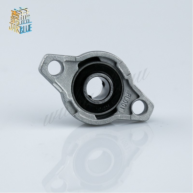 Free Shipping 2pcs 8mm Diameter Zinc Alloy Bearing Housing Kfl08 Fl08 K08 Flange With Pillow Block