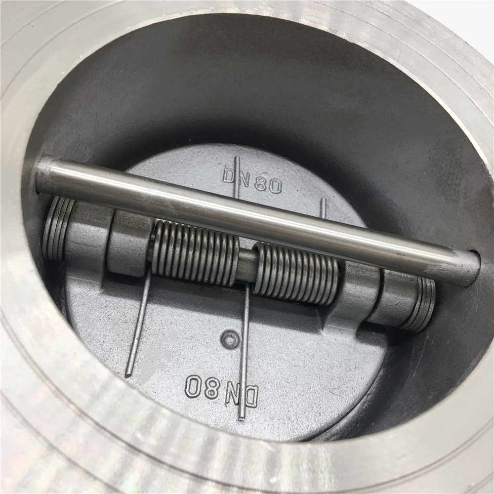 Dn80 Wafer Double Flap Check Valve