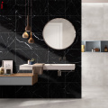 Black Marble Tile Wall Decal Vinyl Waterproof Self Adhesive Wallpaper Floor Stickers Renovation Living Room Bathroom Home Decor