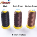 Alileader Abrasion Resistance Polyester Sewing Thread 3Colors Available Roll Machine Spool Weaving Threads Sewing Accessories