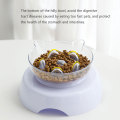 Cat Ears Shaped Non-slip Cat Bowls Pet Food And Water Oblique Double Bowls For Cats Dogs Feeders Cat Bowl Pet Supplies Products