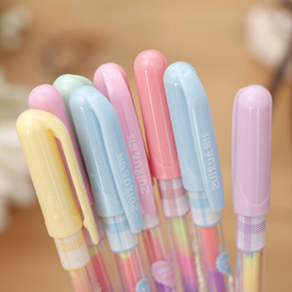 Change Pen Paper Fluorescent Paint Pens Pencils Writing Markers Highlighters Pens Kids Painting Gift