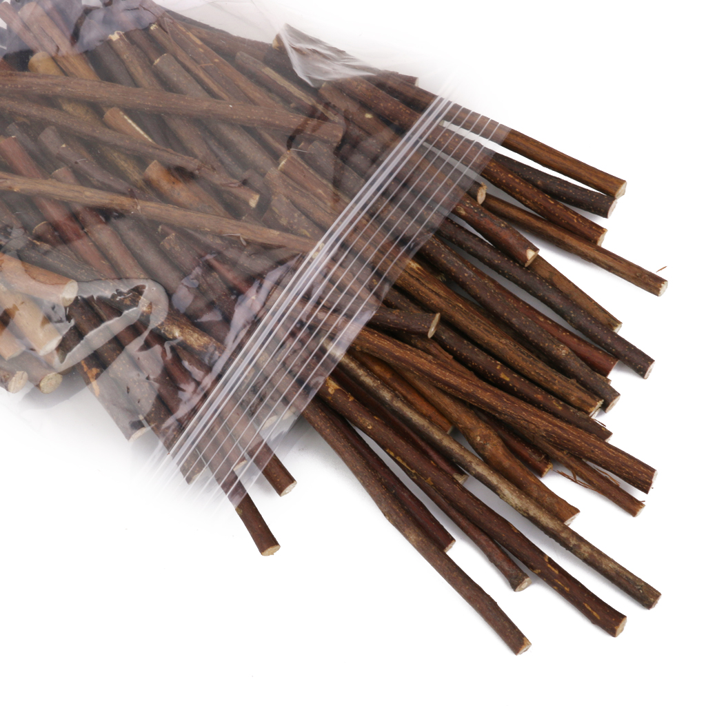 Set Of 100 Rattan Sticks Replacement Sticks Wooden Sticks Craft Wood