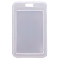 Simple Transparent Bus Card Set Plastic Card Cover Student Badge Holder Accessories Name Card Holder