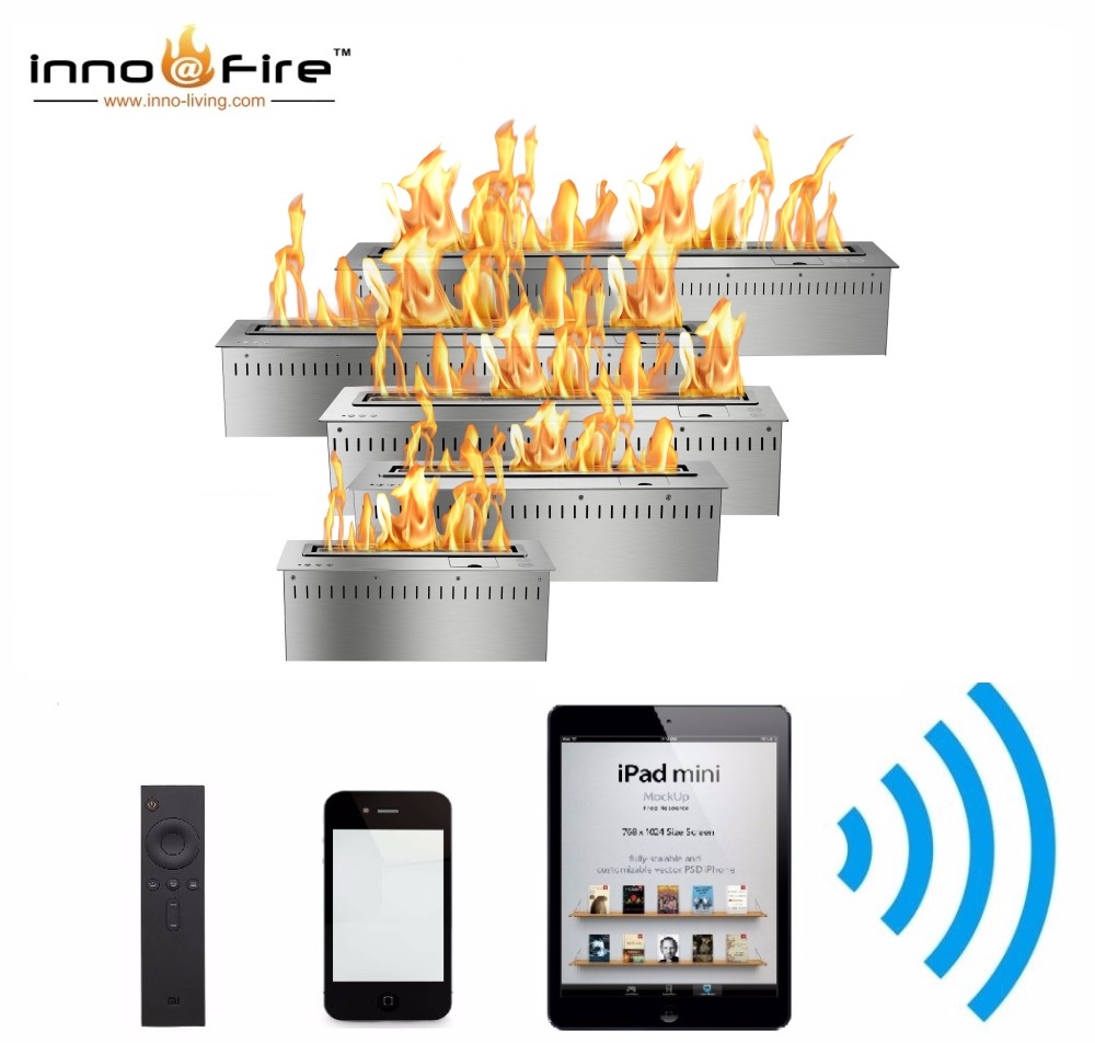 Inno-Fire 30 inch in wall electric fireplace chimeneas interior