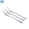 Meltset 3pcs/lot Stainless Steel Fruit Fork Kitchenware Cutlery Cake Snack Forks Home Party Dessert Flatware