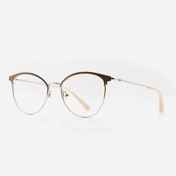 Club round Metal Women's Optical Frames 21M5023