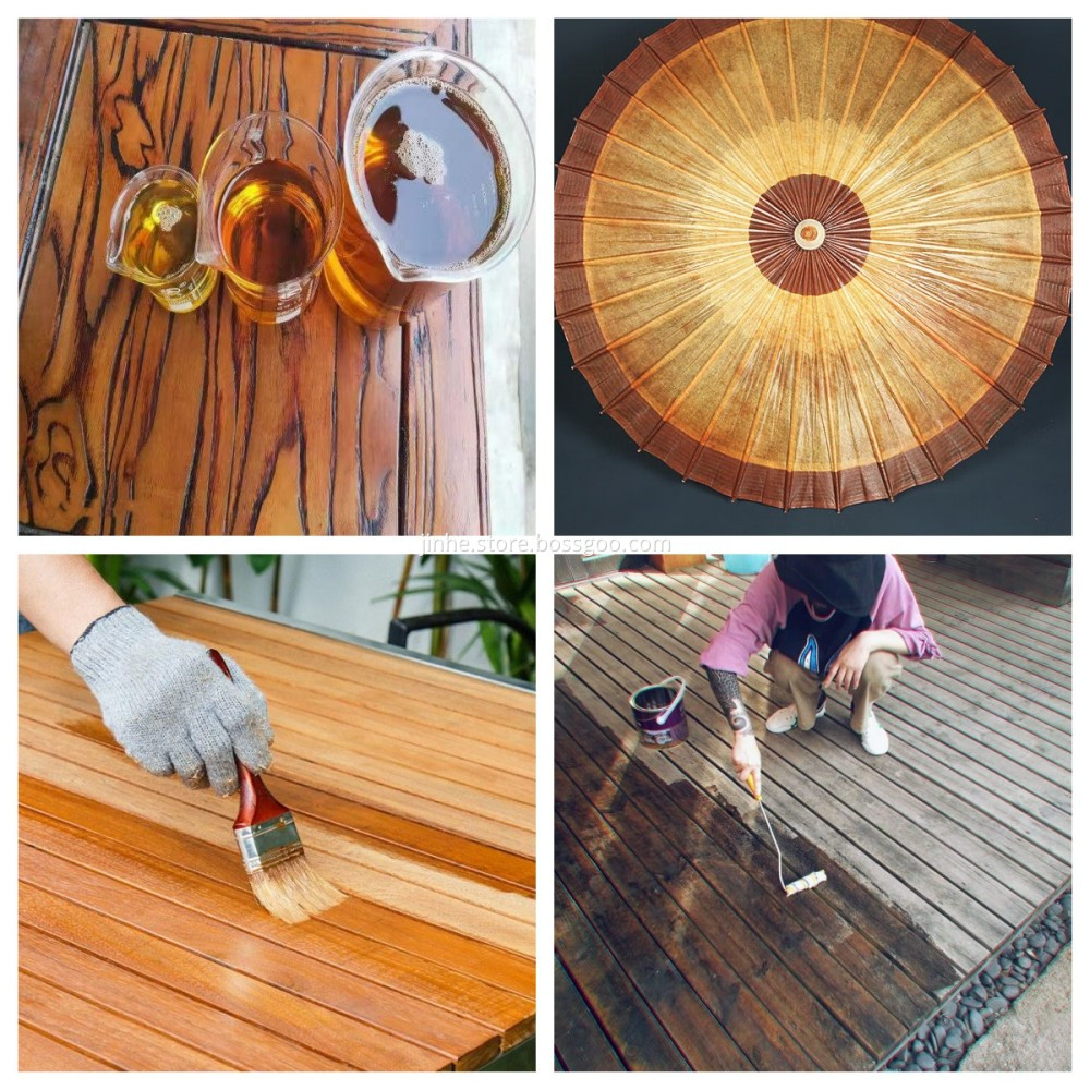 Tung Nut Oil Application
