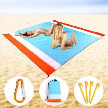 MENFLY Beach Cushion Outdoor Picnic Beach Mat Camping Lying Pad Foldable Moisture-Proof Picnic Blanket Sun Bathing Mats Pillow
