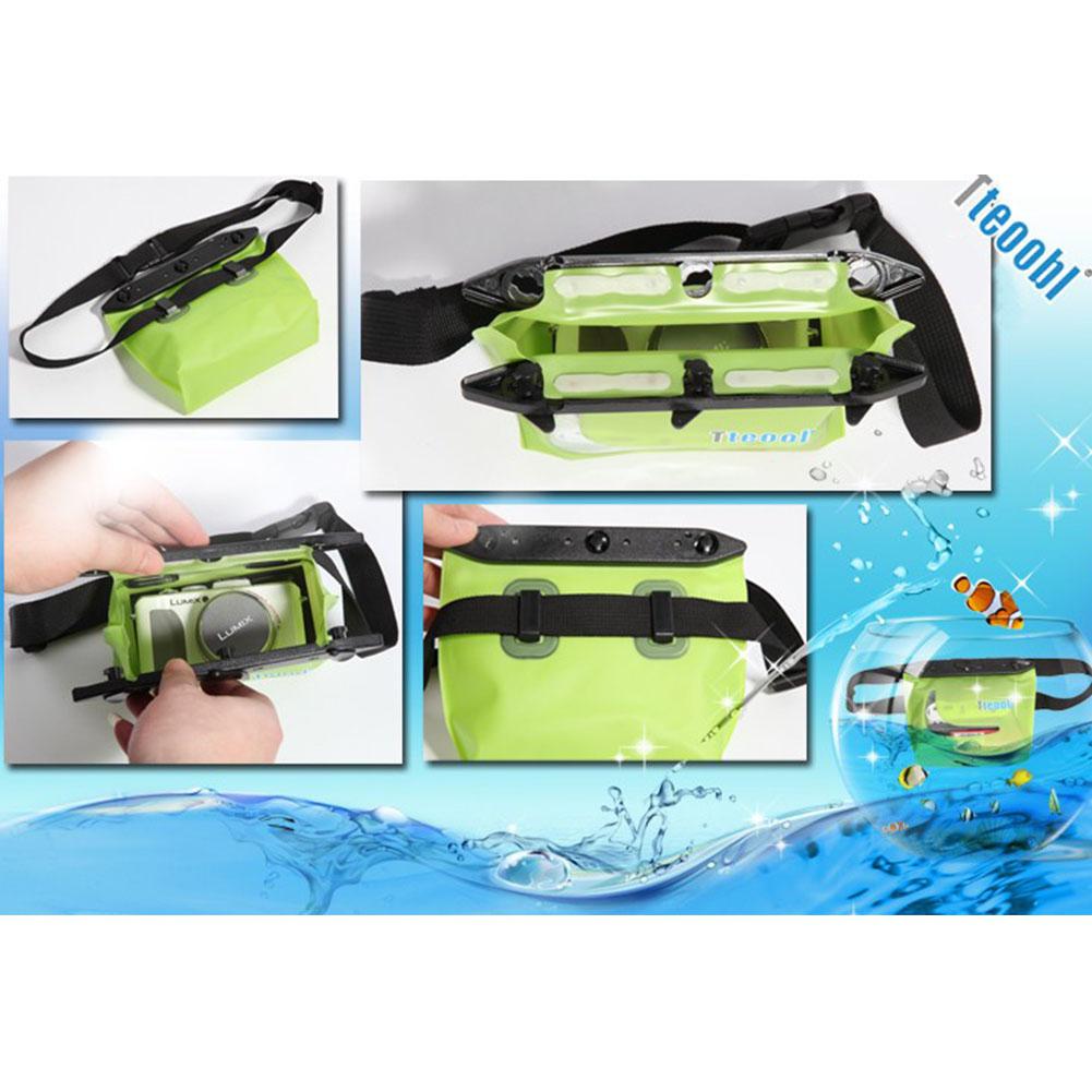 Diving Bag Waterproof PVC Waist Bag On For Water Sports Scuba Snorkeling Drifting Swimming Bag Quick Dry Buckle Waist Belt Pouch