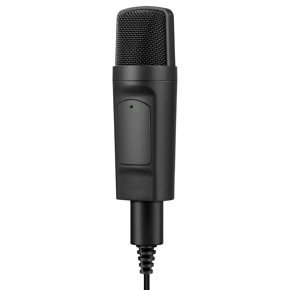 Condenser Microphone USB Studio Microphone For PC Sound Card Professional Karaoke DJ Live Recording Microphone Plug & Play Stand