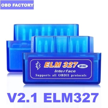 ELM327 V2.1 for Android Torque OBDll Bluetooth Interface OBD2 Scanner Super MINI ELM 327 Support OBDII Protocols Code Reader