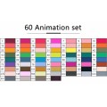 60  Animation set