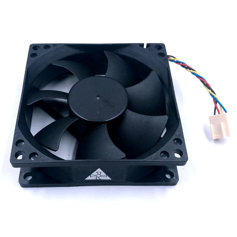 Cooling Fan 80mm 12v New DS08025R12U 8025 8CM 0.70A 64cfm PWM Cpu Cooler 80*80*25mm