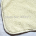 [Sigzagor]5 Bamboo Inserts Washable Reusable High Quality For Baby Cloth Diapers Nappies 4 Layers