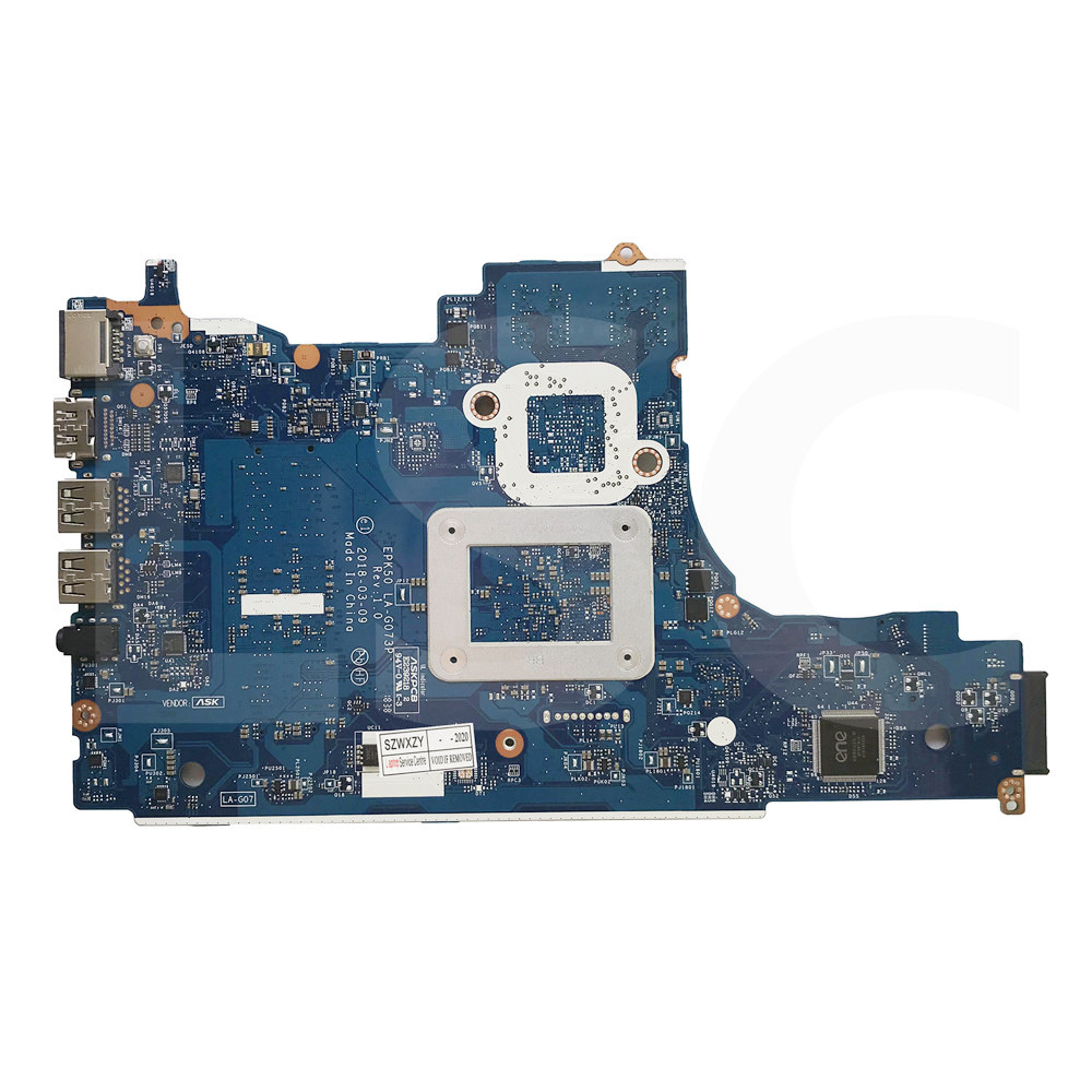 LSC For HP 15-DA Laptop Motherboard With N4000 CPU L20372-601 L20372-001 EPK50 LA-G073P DDR4 100% Tested
