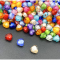 100pcs Heart Shapes Plastic Beads for Jewelry Making Bracelet Necklaces Pendants DIY