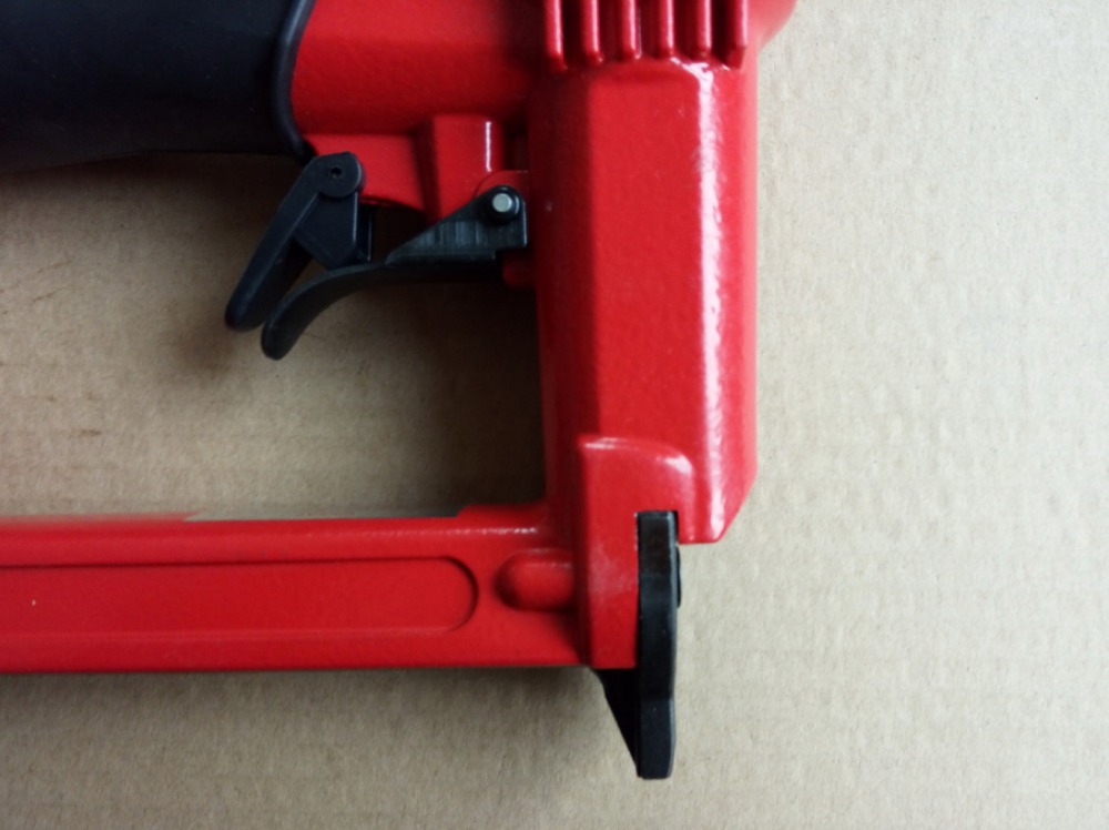 professinal high quality 1/2" air stapler 8016 pneumatic fine wire crown stapler gun, air nailer U style nails