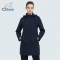 ICEbear 2020 Fashionable women's windbreaker high-quality female trench coat with a hood women's spring clothing GWF20017i