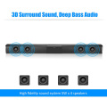 Portable Bluetooth Soundbar Speaker Wireless Sound Bar Speakers with 3 Connection Methods Home Theater Systems for TV PC