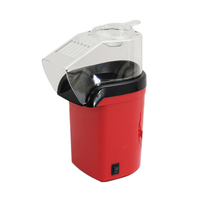 1200W Mini Household Healthy Hot Air Oil-Free Popcorn Maker Machine Corn Popper For Home Kitchen Eu Plug