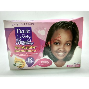 dark and lovely beautiful beginnings hair relaxer 500ml