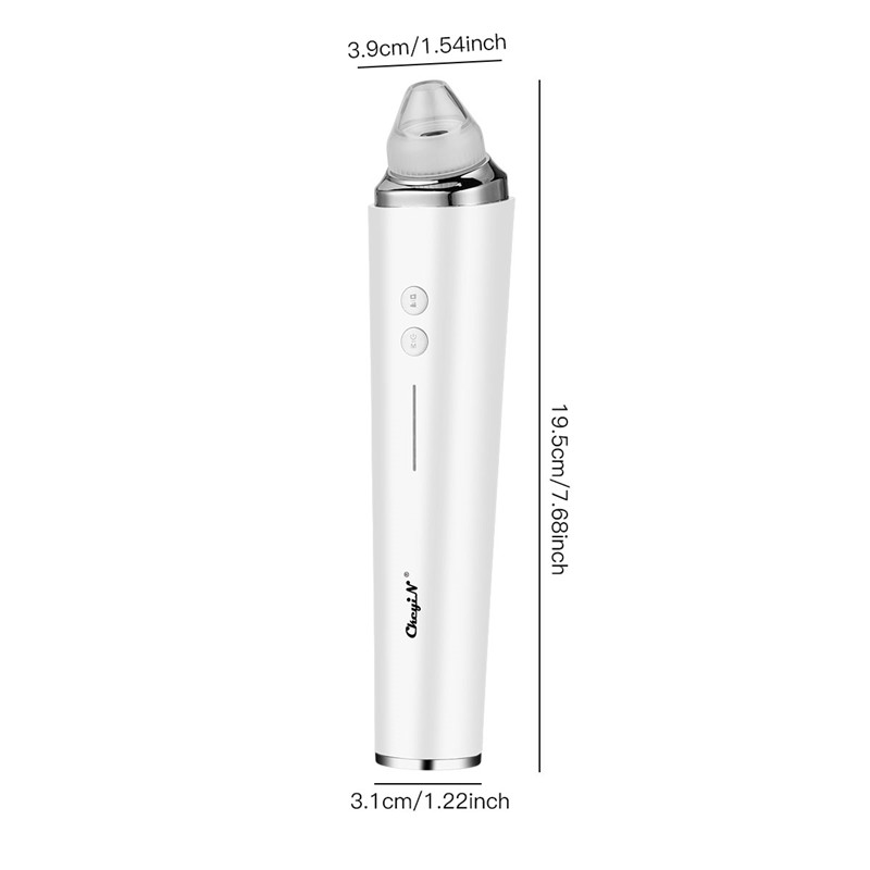 Phone Linked Visible Vacuum Blackhead Remover Visual WiFi Camera Connection Acne Extractor USB Rechargeable Pore Cleaner 6 Probe