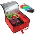 16" Insulated Bag Cooler Bag Insulation Folding Picnic Portable Ice Pack Food Thermal Bag Food Delivery Bag Pizza Bag