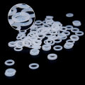 10PCS/lot White Silicon O-ring Silicone/VMQ 1.5mm Thickness OD4/5/6/7/8/9/10/11/12/13mm O Ring Seal Rubber Gasket Ring Washer