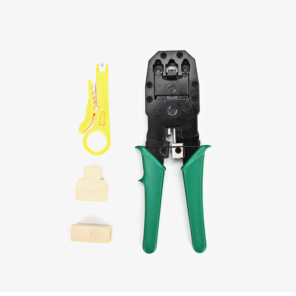 Computer Network Repair Tool Kit LAN Cable Tester Wire Cutter Screwdriver Pliers Crimping Maintenance Tool Set Bag