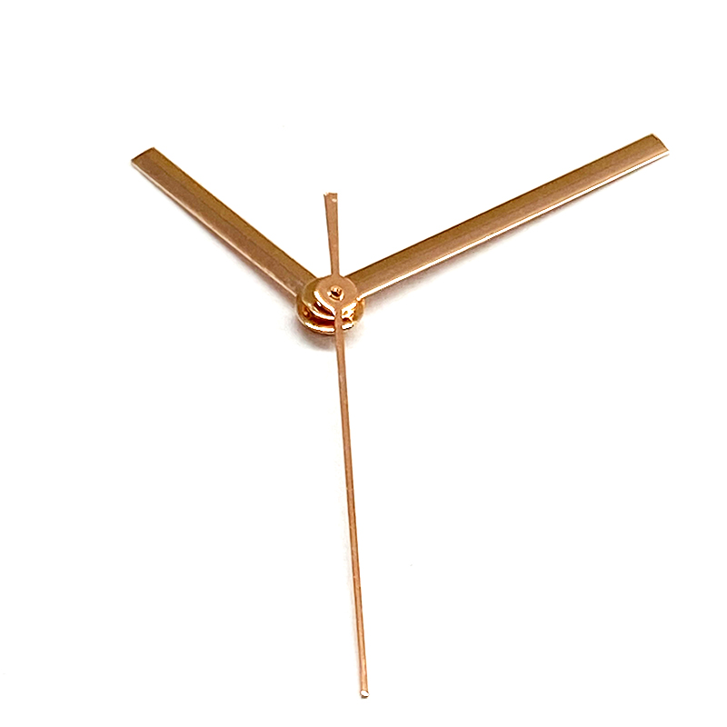 Broad stick watch hands