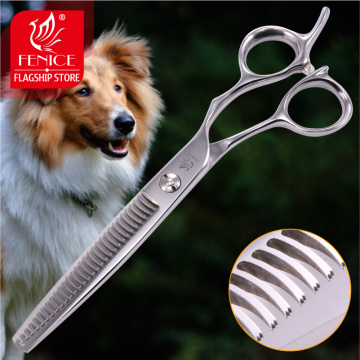 Fenice 6.5 inch Professional Pet Grooming Shears Dog Thinning Scissors for Dogs Hair ножницы tijeras