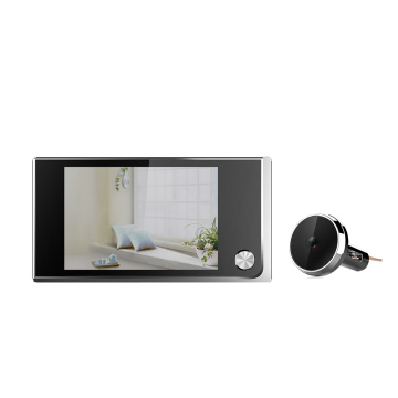 520A Mini HD Outdoor Viewer Door Eye 130 Degree Viewer Indoor Outdoor LCD Color Screen Visual Video Digital Doorbell