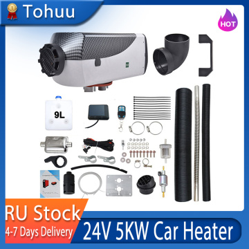 Car Auxiliary Heater 12V24V 5KW 8KW Car Air Diesels Heater Parking Heater For Car Trucks Boat Motor-Homes Boats Bus With LCD