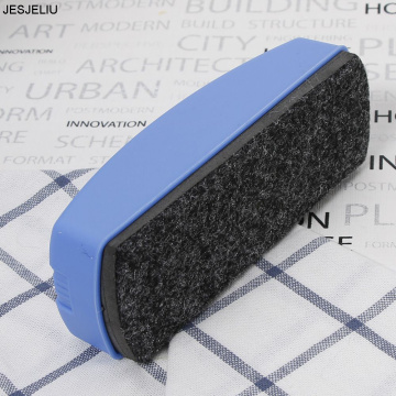 1pc blue Dry Marker Eraser Cleaner Duster Chalkboard Magnetic Whiteboard Blackboard Office School Eraser