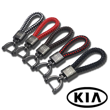 car Leather key chain for kia sportage rio ceed picanto sorento Amanti Avella BESTA Bongo Cadenza Carnival CERATO k2 k3 key ring