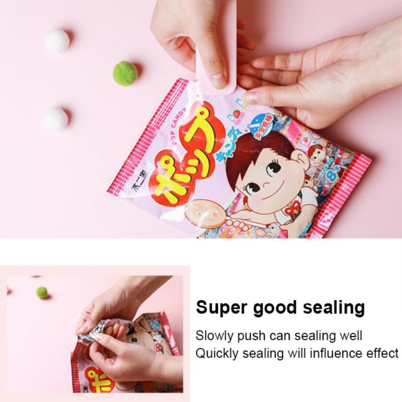 Portable Mini Heat Sealing Machine Impulse Sealer Seal Packing Plastic Bag Colorful Bag Clips Handheld Bag Packing Sealer Tool