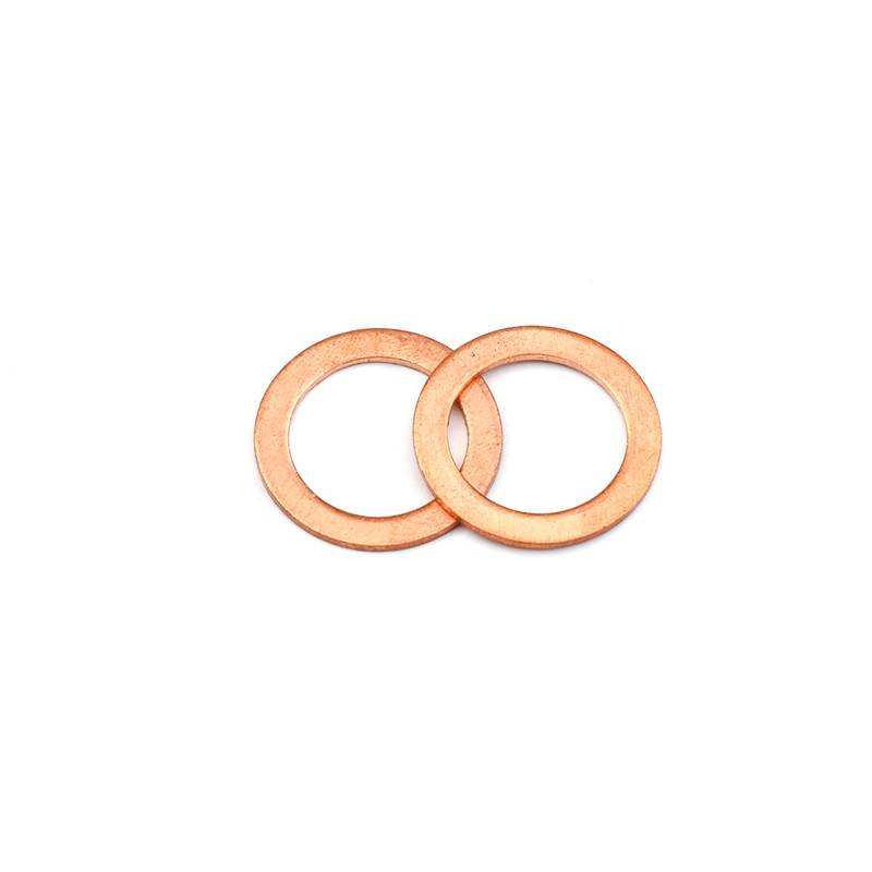 20Pcs Flat Ring Seal Kit 14*20*1MM Copper Washer Solid Gasket Sump Plug Oil Seal Tool Fittings For Generators Machinery