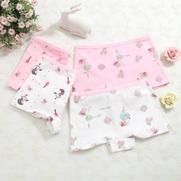 3Pcs Lot Girls Panties Dancing Baby Underwear Kids Cartoon Shorts Cotton Material Children's Briefs ZL23