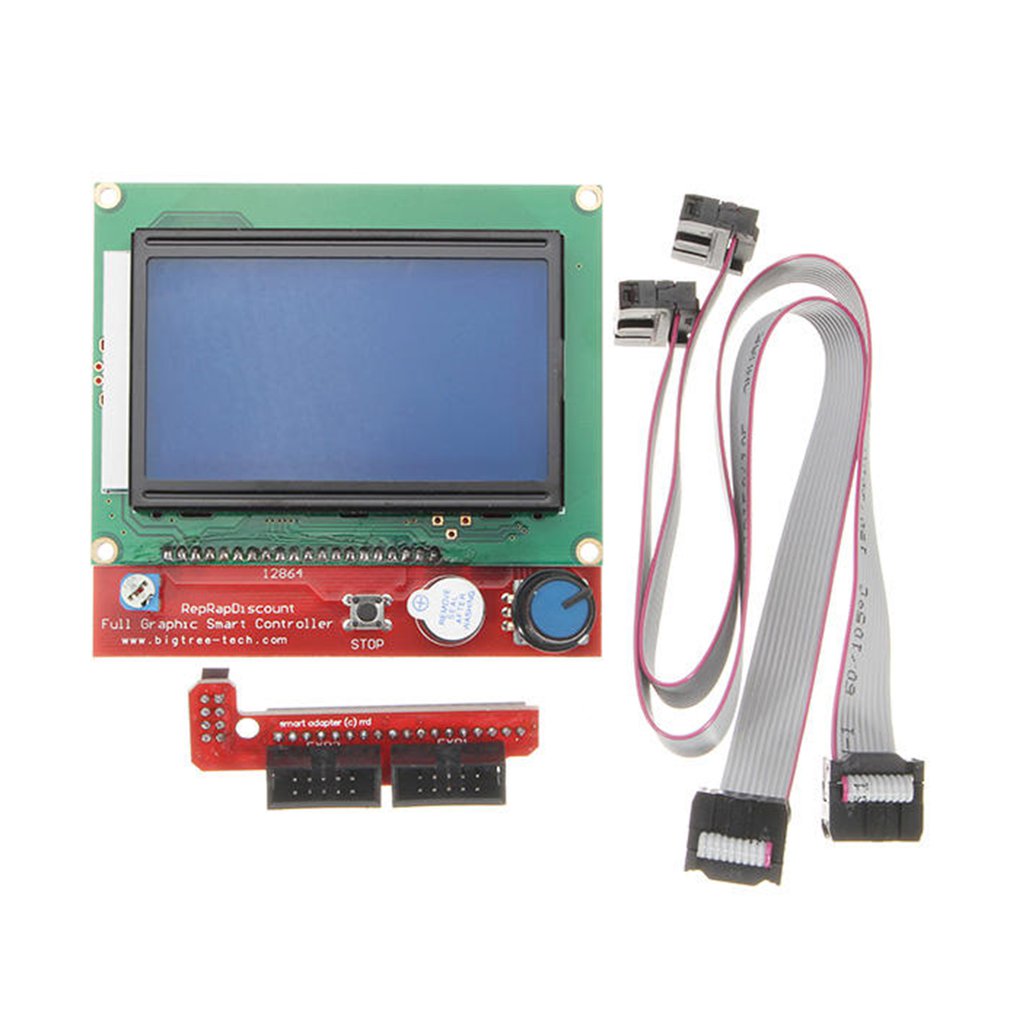 Intelligent Digital LCD 12864 Display 3D Printer Controller For RAMPS 1.4 Reprap 3D Printer Accessories