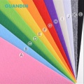 GuanDin,Mix Solid Color Felt/Polyester Nonwoven Fabric/Thickness 3mm/for DIY Sewing Toys,Crafts Dolls/12pcs in 1 pack/30cmx30cm