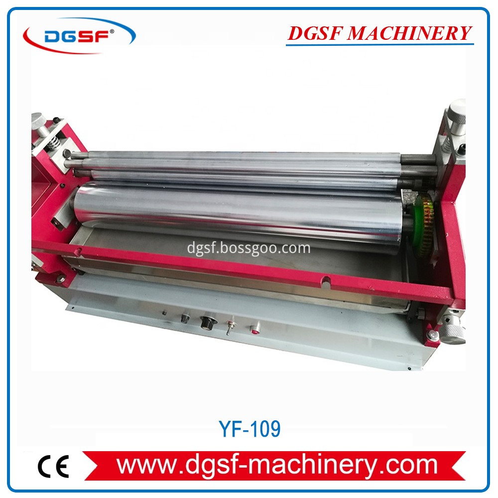 Semi-Automatic Latex Glue Pasting Machine