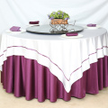 Round glaze fabric restaurant hotel tablecloth