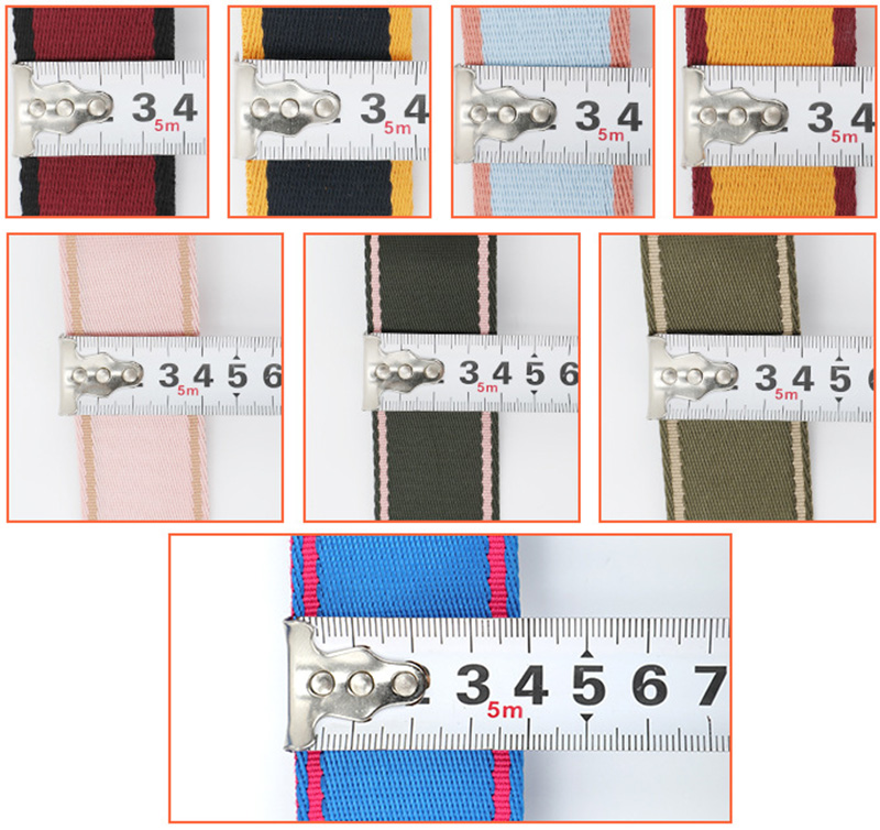 Meetee 4M 38MM Polyester Cotton Webbing Luggage Backpack PP Polypropylene Strap DIY Bag Tape Garment Belt Decoration Accessories