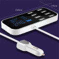 8 Multi-Port USB Adapter Desktop Wall Charger Smart Quick Charging Station 8USB Interface Digital Display Charger