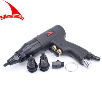 M4/M5/M6M8/M10/M12 Pneumatic Riveters Pneumatic Pull Setter Air Rivets Nut Gun Tool Only for Aluminum and Iron Rivet Nuts