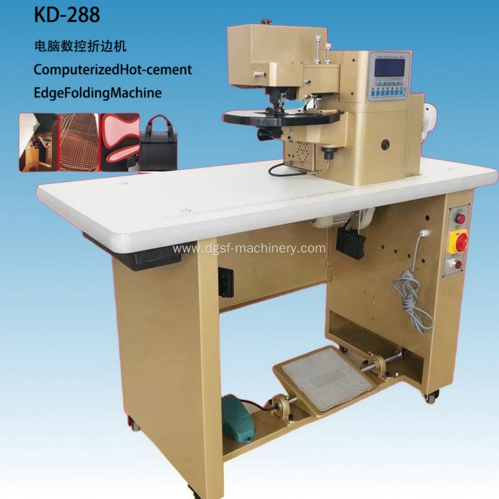 KD-288 Computerized Hot-cement Edge Folding Machine (5)